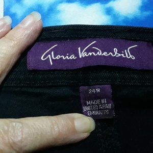 Vintage Black Gloria Vanderbilt Hi Waist Jeans 24W